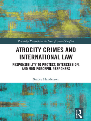 cover image of Atrocity Crimes and International Law